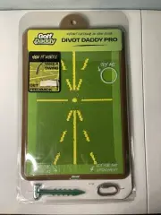Golf Daddy Divot Golf Training Pro Mat for Track Swing Detection New In Package