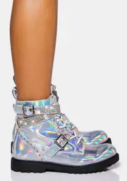 Holo Keep It Moving Ankle Boots