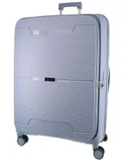 [PIERRE CARDIN] Luxe Medium 69cm Hard Shell Suitcase in Blue