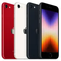 在飛比找PChome24h購物優惠-福利品Apple iPhone SE 3 256G 4.7吋