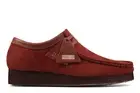 2021 MENS CLARKS ORIGINALS WALLABEE LOW TOP LIMITED EDITION BURGUNDY NUBUCK SHOE