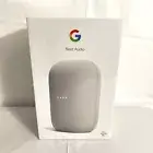 Google Nest Audio Smart Speaker With Google Assistant - Chalk Brand New Sealed.