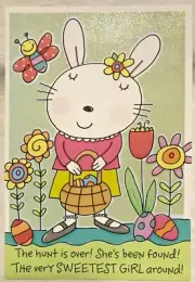 Hallmark Easter Greeting Card "The hunt is over! She's been found!..." NEW(A12)
