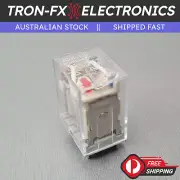 10A 240VAC DPDT Cradle Relay JQX-13F Inbuilt LED Indicator Pack of 1