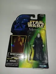 Star Wars Power Of The Force Emperor Palpatine With Walking Stick MOSC