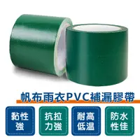 在飛比找PChome24h購物優惠-帆布雨衣PVC補漏膠帶