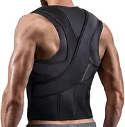 Back Brace Posture Corrector For Lumbar Support And Upright, Men Hunchback Correction Belt Women Upper Back Straightener For Upper And Lower Back Pain Relief (Color : Black, Size : Small)