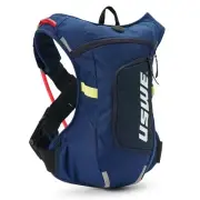 USWE MOTO Hydro 4L Hydration Pack w/ 3.0L Bladder Enduro Off Road - Factory Blue