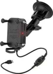 Ram Mount Tough-Charge X-Grip Car, charging holder