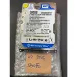 WD (WD5000BEVT) 500GB 2.5吋硬碟(H166) 二手良品 保固30天