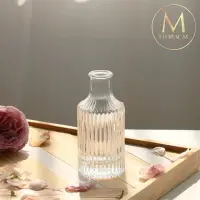 在飛比找momo購物網優惠-【Floral M】羅馬玻璃露娜小花瓶(花瓶/插花/玻璃瓶/