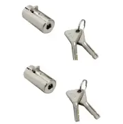 LOT OF 2 Abloy-Equivalent lock Snack Coke Pepsi Soda Machine Vending