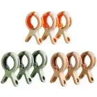 3/6Pc Fixed Drying Clothespin Windproof Reusable Multifunctional for Pool Chairs