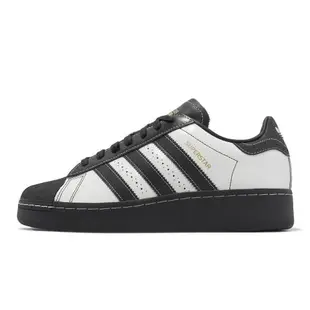 adidas 休閒鞋 Superstar XLG 男鞋 女鞋 黑 白 熊貓 微增高 貝殼頭 三葉草 金標 愛迪達 IE8409