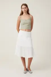 [Cotton On Women] Cotton On Women - Annabelle Rosette Cami - Leora ditsy desert sage 2XS LEORA DITSY DESERT SAGE