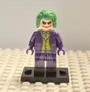 LEGO The Dark Knight Joker Minifigure Long Hair Purple suit (read description)
