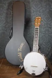 Gold Tone BUS: Soprano-Scale Banjo Ukulele with Hard-shelled Case
