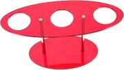 NAMOARLY Sushi Roll Display Holder Transparent Acrylic Ice Cream Cone Stand with Stable Base for Food Display Sushi Roll Rack for Restaurants and Events