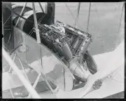Cylinder 140 h P Engine Cecil Peolis new armored biplane which- 1915 Old Photo