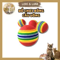 在飛比找蝦皮購物優惠-寵物彩虹球玩具 - LOKI & LUNA SHOP