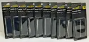 PRO ESSENTIALS Heavy Duty Hook & Loop Tape | Black | 30 Total Sets!