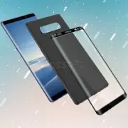 [Black Frame] Screen Protector With TPU Case for Samsung Galaxy Note 8 SM-N950U