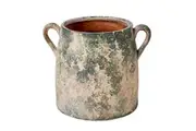 Rogue Distressed Rustic Pot Home Decor Indoor/Outdoor Gardens And Rustic Flower Planters Brown