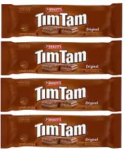 4 Packs x 200g Each - Arnott's Tim Tam Original Chocolate Biscuit Tim-Tam AU