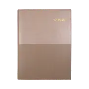 2025-2026 Financial Year Diary Collins Vanessa A5 Day to Page Rose Gold FY185.V4