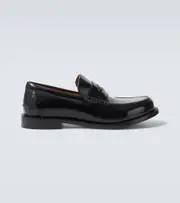 [Gucci] Gucci Leather penny loafers AU 9.5 black