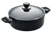 Classic Low Casserole Sauce Pot With Lid - 4L