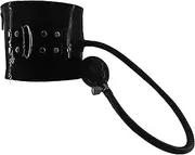 [ABWL] Inflatable Latex Collar Corset for Women Men,Unisex Latex Neck Choker Back Zip,Rubber Neck Cover Choker Party Costume