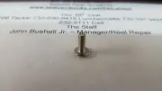 1 Daiwa Part# W31-1001 Bail Holder Screw Fits J-Z4500-5000, Jupiter-S4500-5000