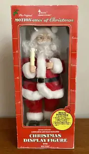 NEW IN BOX Vintage 1994 Telco Motion-ettes Christmas SANTA CLAUSE Candle