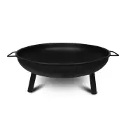 Portable Outdoor Fire Pit Fireplace Open Patio Heater Garden Plant Bowl Steel