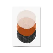 Modern Abstract Shape Minimal Retro Wall Art #9