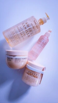Pink Sky Sweet Vanilla Skincare Set