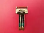 TAG-HEUER Stainless Steel Clasp for Leather Watch Strap "TAG-HEUER SWISS MADE"