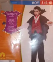 Kids Vampire Costume S(4-6)