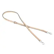 Leather Adjustable Replacement Bag Straps, Lotus Pink, Silver Buckle