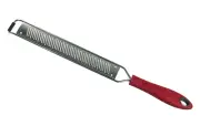 Microplane Stainless Steel Grater/Zester Lovely Red Colour Perfect Zesting