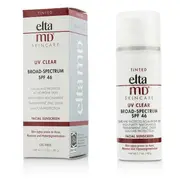 ELTAMD - UV Clear Facial Sunscreen SPF 46 - For Skin Types Prone To Acne, Rosacea & Hyperpigmentation - Tinted