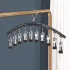 Windproof Sock Drying Rack Underwear Stainless Steel Laundry