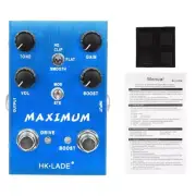 DC9V Guitar Effect Pedal Overload Electric Guitar Effector for Combined Overload