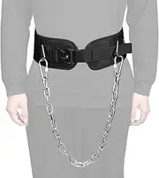 Dip Belt | Weightlifting Gym Lifting Belt for Powerlifting - Weightlifting Back Support Strap Heavy Duty Training Equipment for Squat Workout Sports