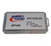 Perfect Vision PVAK Anchor Kit, Box 100 with 1/4 Bit US Seller Fast Shipping!!!