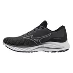 津濃MIZUNO WAVE RIDER 26寬楦 J1GC227602 男 慢跑鞋 黑白色