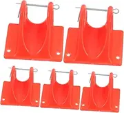 Kisangel 5pcs Safety Rope Protective Cover for Climbing Equipment Rope Edge Protector Wear-Resistant