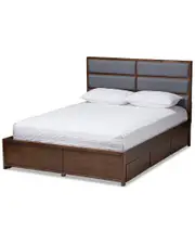 Design Studios Macey King Storage Platform Bed