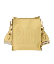 Madras logo shoulder bag One size Yellow